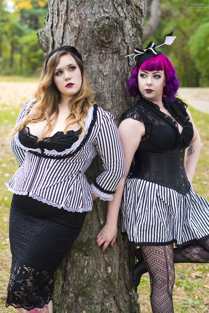 The Glamorous duo of Dolly Monroe and Laura Palmer of Betty Monroe Designs!
